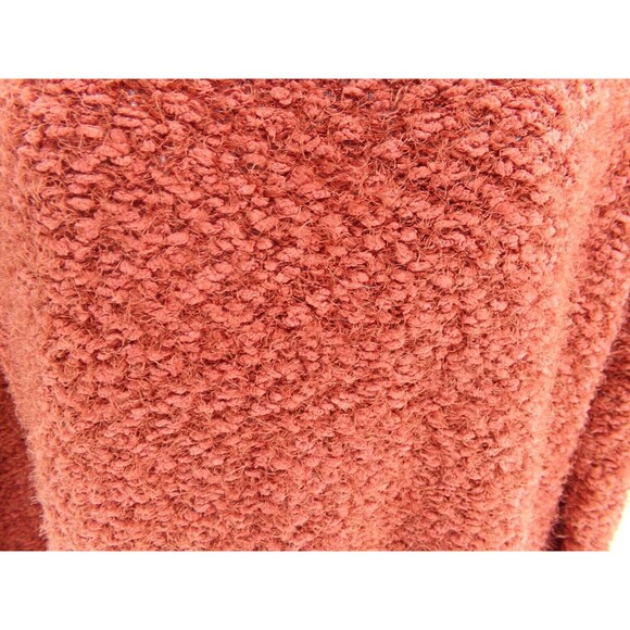 Poof Apparel women's maroon popcorn sweater size MED - Picture 2 of 7